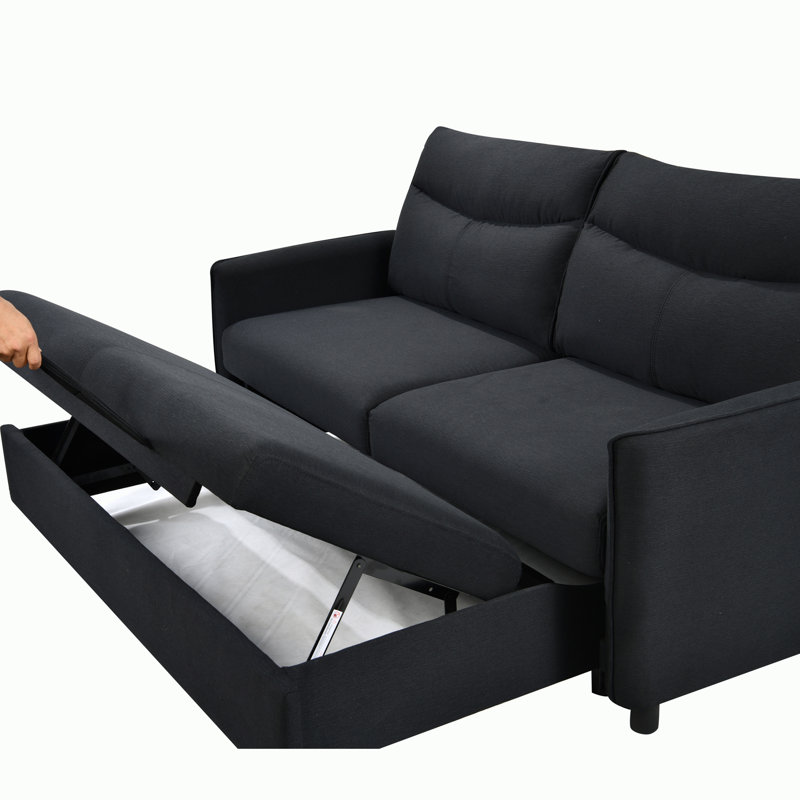 Latitude Run® Kourikchi 74.5'' Upholstered Sleeper Sofa Wayfair